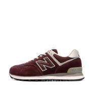 Baskets Bordeaux Homme New Balance 574 pas cher
