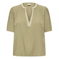 Blouse Verte Femme JDY Liva vue 3