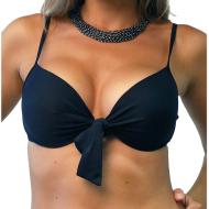 Haut de Bikini Noir Femme Sun Project Push Up