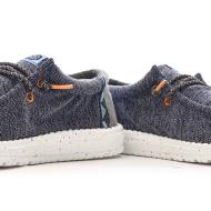 Chaussures Grises Homme Hey Dude Wally Sport Mesh vue 7