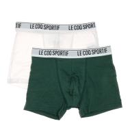 x2 Boxershorts Blau/Grün Herren Le Coq Sportif Camuset sport günstig