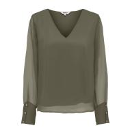 Blouse Kaki Foncé Femme Only Tasha Otl pas cher