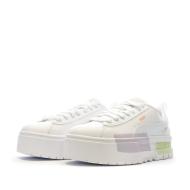 Baskets Blanches Femme Puma Mayze vue 6
