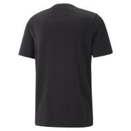 T-shirt Noir/Rouge Homme Puma Essential +2 vue 2
