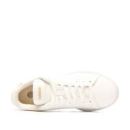 Baskets Blanches/Beige Femme Adidas Advantage vue 4