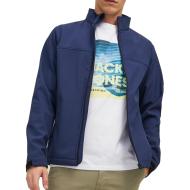 Veste Softshell Marine Homme Jack & Jones Marvin Collar pas cher