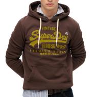 Sweat Marron Homme Superdry Vl Tonal Relaxed