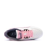 Baskets Blanc/Mauve/Rose Fille Puma Shuffle Downtown vue 4