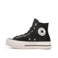 Baskets Noires Converse Femme Chuck Taylor All Star Lift pas cher