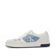 Baskets Bleu/Grise Homme Calvin Klein Jeans Cupsole Low pas cher