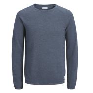 Jersey Jack &amp; Jones Knit Crew Hombre Azul Medio barato