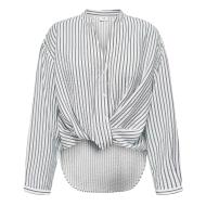 Chemise Blanc/Bleu Femme JDY Barbara Life