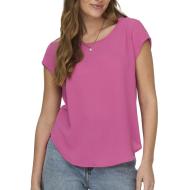 T-shirt Rose Femme Only Onlvic pas cher