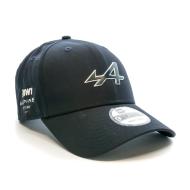 Casquette Noire New Era Iridescent Logo 9forty Renault vue 2