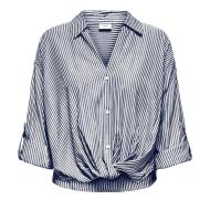 Chemise à Rayures Gris/Blanc Femme JDY Selma