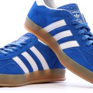 Gazelle Baskets Bleue Homme Adidas vue 7