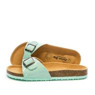 Sandales Vertes Femme Lemon Bay Croco