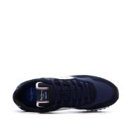 Baskets Marine/Blanche/Bleu Homme Pepe jeans Brit Road M vue 4