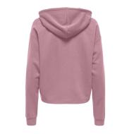 Sweat à Capuche Rose Femme Only Play Life vue 2
