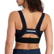 Brassière Noire/Bleu Femme Le Coq Sportif Training vue 2