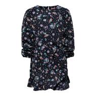 Robe à fleurs Marine Fille Kids Only Stine pas cher