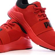 Baskets Rouges Homme Puma Wired vue 7