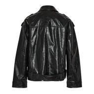 Veste Similicuir Noir Femme Noisy May Paulina Biker vue 2