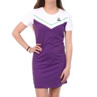 Robe Blanche/Violette Femme Le Coq Sportif Spe pas cher