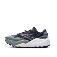 Chaussures de Trail Marine/Vert Femme Brooks Caldera 7 pas cher