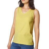 Débardeur Jaune Femme TBS ADINADEBP pas cher