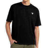 Camiseta negra de hombre Guess Mini barato