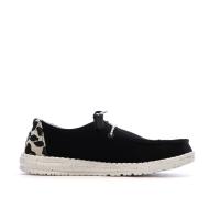 Chaussures Noir Femme Hey Dude Blackleopard vue 2