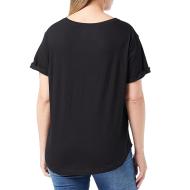 T-Shirt Noir Femme Disney Princess Castle vue 2