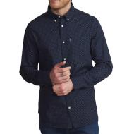 Chemise Marine à pois Homme TBS WALIDCHE pas cher