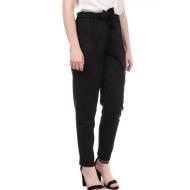 Pantalon Fluide Noir Femme Teddy Smith Paquito