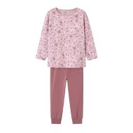 Pyjama Rose Fille Name it Fleur pas cher