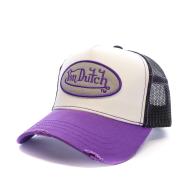Casquette Blanche/Noire/Violet Homme Von Dutch Art pas cher