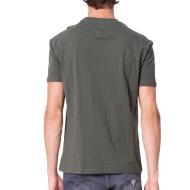 T-Shirt Kaki Homme Tommy Hilfiger Reg Linear vue 2