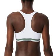 Brassière Blanc Femme Lacoste IF8626 vue 2