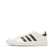 Baskets Blanches/Kaki Homme Adidas Grand Court Base 2.0 pas cher