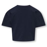 T-Shirt Marine Fille Kids ONLY Kogrexa vue 2