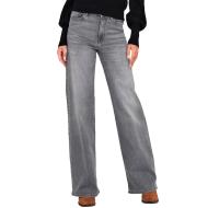 Jean Loose Gris Femme Only Blush Wid pas cher