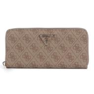 Portefeuille Beige Femme Guess Laurel Around