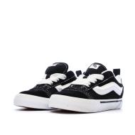 Baskets Noir/Blanc Enfant Vans Knu Skool Elastic vue 6