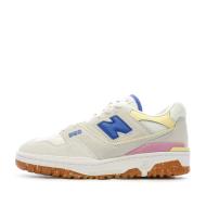 Baskets Beige/Bleu Femme New Balance Bb550 pas cher