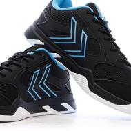 Chaussures de Sport Indoor Noir/Bleu Hummel Teiwaz III vue 7