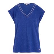 T-Shirt Bleu Femme Morgan Fantaisie vue 2