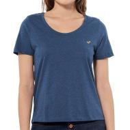 T-shirt Bleu Femme Kaporal Final pas cher
