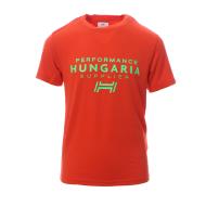 Tee shirt Orange Enfant Hungaria Basic corporate