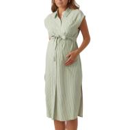 Robe de Grossesse Verte Femme Vero Moda Maternity Reseda pas cher